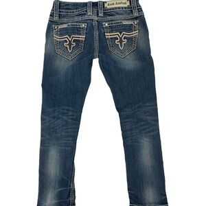 Rock & Revival Jacklyn capri fading Jean’s SZ 25